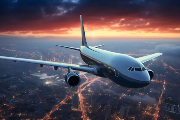 Canada to USA Flight